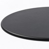 NicBex 15.7" Round Coffee Table,Elegant/Multi-Purpose Cocktail Table with Metal Tabletop,Space-Saving Side Table for Bedroom,Living Room Furniture - 3 of 4