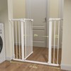 BabyBond 27-43 Inches Baby Gate for Stair and Doorway,with Extenders and Pressure/Hardware Mounting Kit, 36" Tall - 3 of 4