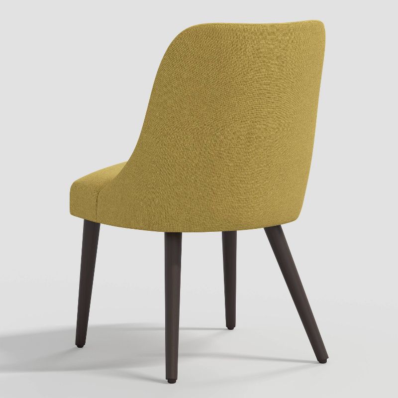 Geller Modern Dining Chair in Textured Linen Zuma - Threshold™, 5 of 9