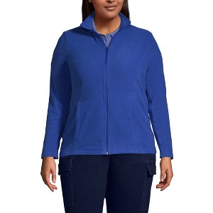 Lands' End Women's Thermacheck 100 Fleece Jacket - 1 of 4