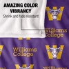 Williams College Pattern Silky Touch Blanket White 50x60 - 4 of 4