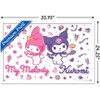 Trends International Hello Kitty and Friends: 23 My Favorite Flavor - My Melody & Kuromi Framed Wall Poster Prints - 3 of 4