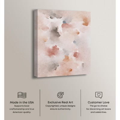 Art Remedy Cocadas Confectionery Watercolor Boho Abstract Canvas, 20" x 24"