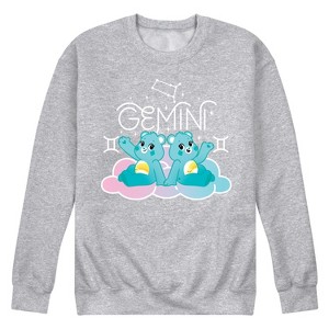 Men's - Care Bears - Gemini Wish Bear Graphic Fleece Sweatshirt - 1 of 4