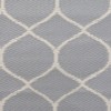 Northlight 4' x 6' Gray and Beige Honeycomb Pattern Rectangular Outdoor Area Rug - 4 of 4