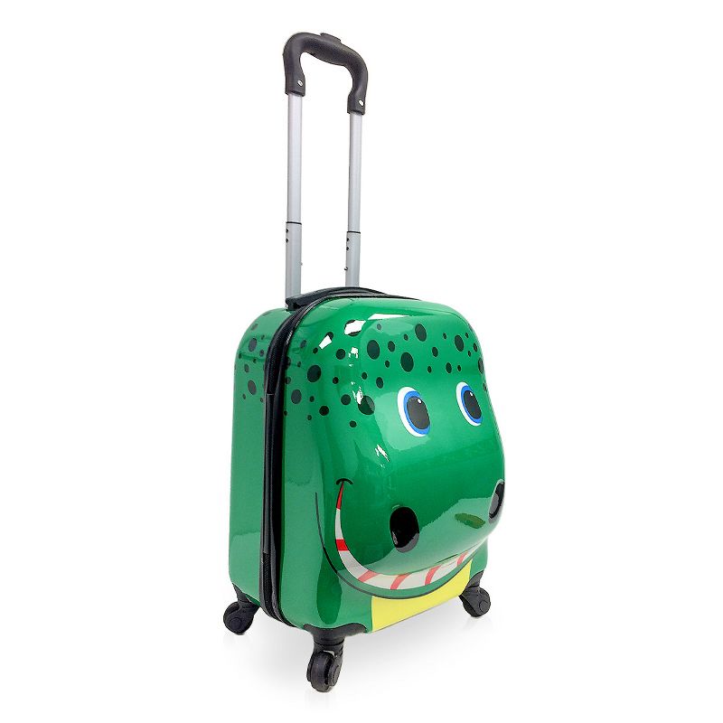 TUCCI Baby Dino Kids' Hardside Carry On 3D Suitcase, 2 of 7