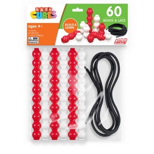 Junior Learning® 60 Bead Cubes and Laces - 1 of 3