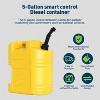 5 Gallon Gas Can, 2-Pack Non-Spill Fuel Container with Visible Stripe and Air Release Valve - 3 of 4