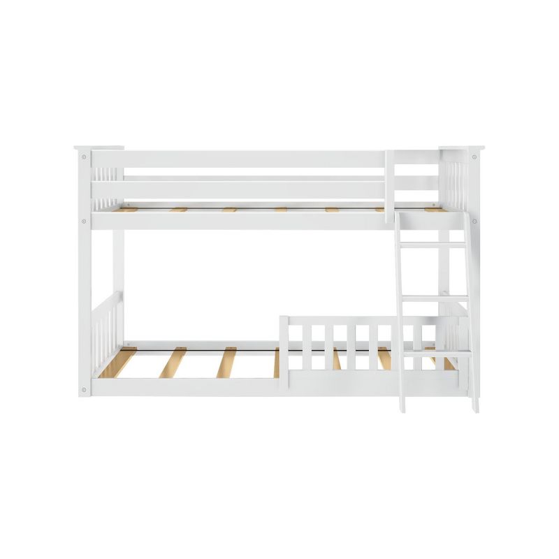Max & Lily Twin Low Bunk with Guard Rail, 4 of 8
