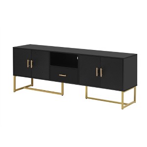 Dexmalle Modern TV Stand for TV up to 70 Inches with Handles and Anti-tip Device - 1 of 4