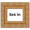PosterPalooza | Photo Size Contemporary Gold Picture Frame - UV Acrylic, Foam Board Backing, Hanging Hardware - 2 of 4