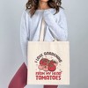 City Creek Prints I Love Gardening Canvas Tote Bag - 15x16 - Natural - 2 of 2