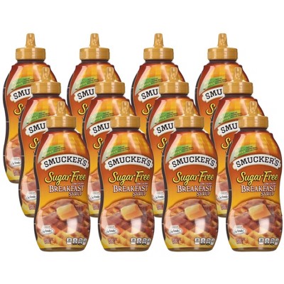 Smuckers Sugar-Free Breakfast Syrup - 12 pack, 14.5 oz