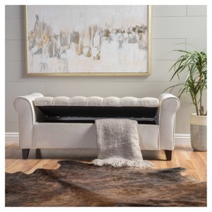 Keiko Storage Bench - Christopher Knight Home - 1 of 4