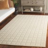 Genre GRE501 Hand Tufted Indoor Area Rug - Beige - 6'x9' - Safavieh - 2 of 4