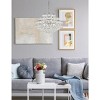 Elegant Lighting Savannah 18 inch pendant in chrome - 2 of 4