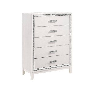 Acme Furniture 35" Haiden Dresser White Finish - 1 of 4