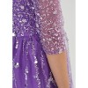 2Bunnies Girls Sparkle Sequin Beaded Tulle Flower Girl Party Dress - 2 of 4