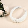 Unique Bargains Cute Makeup Puffy Spa Fabric Headband 1 Pc - 2 of 4