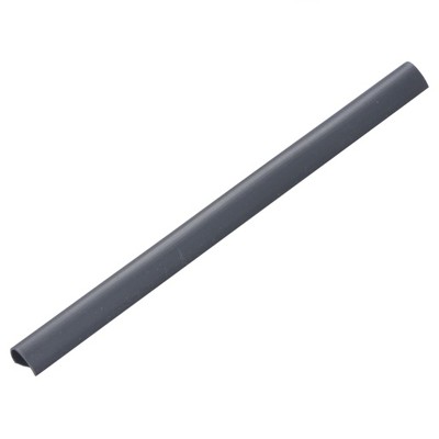 VidaXL 100 pcs Fence Strip Clips PVC Anthracite