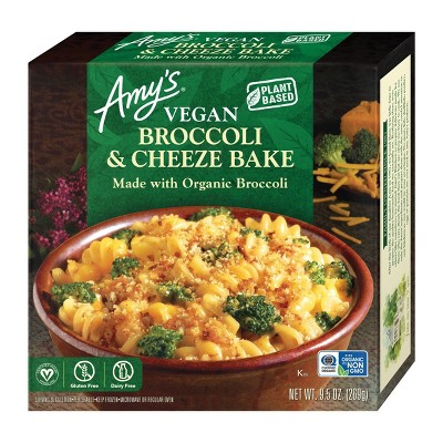 Amy's Gluten Free and Vegan Frozen Broccoli & Cheese Bake - 9.5oz