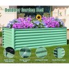 Sevobal Planters Raised Garden Bed Outdoor Planter Garden Boxes Large Planter Box for Garden Vegetable Fruit Flower, Green, 70.87"*35.43"*23.62" - 4 of 4