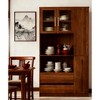 TIRAMISUBEST 71" Multifunctional Decorative storage cabinets Wood Display Cabinet with Multi-Tier Pull-Out Shelves Wooden Pantry Storage - 2 of 4