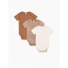 Colored Organics 3-Pack Classic Short Sleeve Bodysuit Bundle - 2 of 4