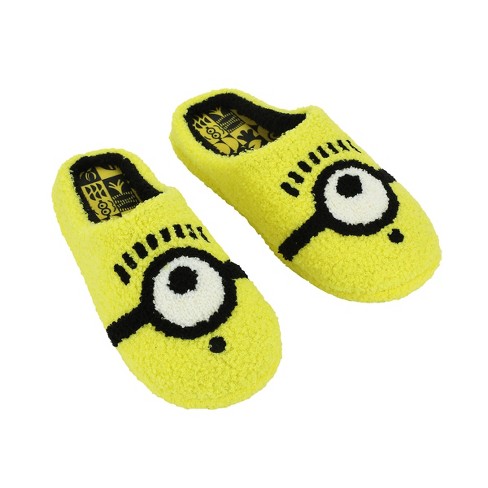 Despicable Me Minions Adult Yellow Scuff Slippers - image 1 of 4