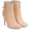 Allegra K Women's Pointed Toe Buckle Strap Stiletto Heels Ankle Boots - 3 of 4