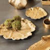 Plum & Post Lirio Decorative Trays, Set of 3 - Champagne Gold Aluminum - 2 of 4