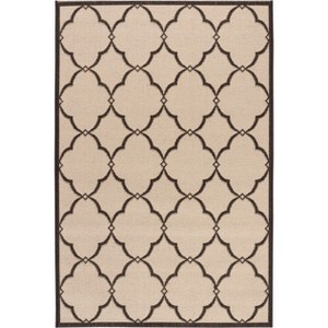 Linden LND125 Power Loomed Indoor/Outdoor Rugs - Safavieh - 1 of 4