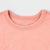 Toddlers' 2pk Adaptive Short Sleeve Bodysuit with Abdominal Access - Cat & Jack™ Burgundy/Coral Pink - 3 of 4