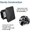 Chimney Cap, Outside Roof Rain Cap,Stainless Steel Fireplace Exhaust Cap, Exterior Stove Pipe Cap, Easy Installation, Adjustable Roof Cap for Vent - 2 of 4