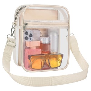 Clear Purse Stadium Clear Messenger Bag Stadium Approved for Men and Women Clear Purse Stadium Transparent Messenger Bag Stadium  main image 4