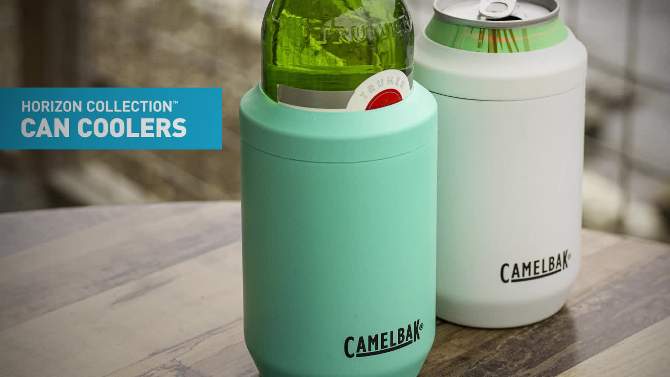 CamelBak 12oz Vacuum Insulated Stainless Steel Slim Can Cooler, 2 of 12, play video