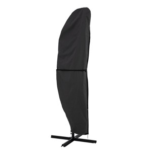 Nature Spring Offset Outdoor Umbrella Cover - Heavy-Duty Waterproof Protection for Banana Frame Umbrellas - 1 of 4