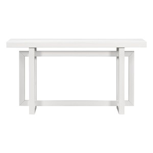 NicBex 59.1''Long Console Table Contemporary Wooden Minimalism Sofa Table behind Couch,Side Table for Entryway,Living Room - 1 of 4