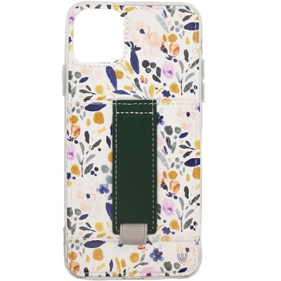Walli Cases Springtime Blossoms Phone Case with Wallet and Finger Strap