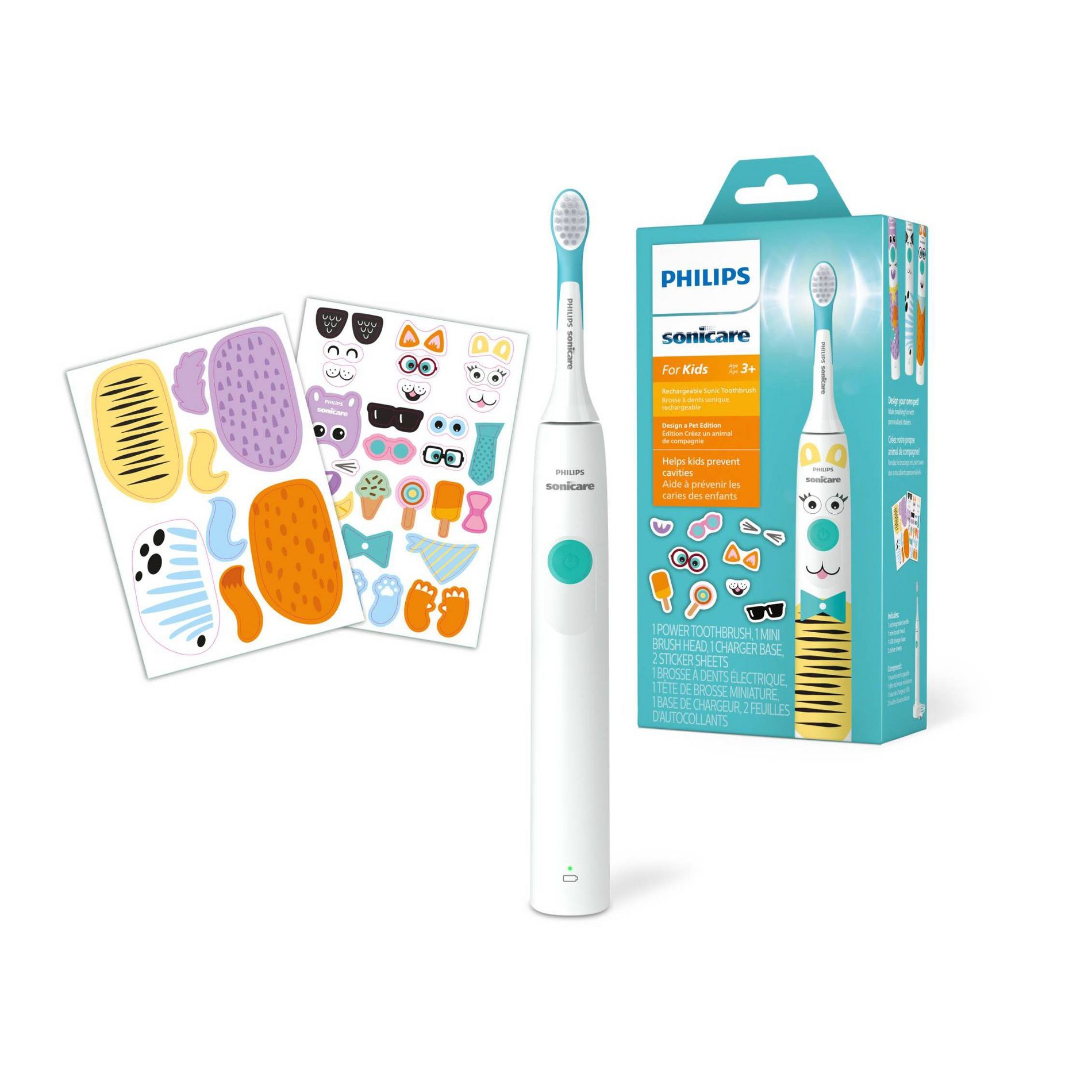 Philips Sonicare for Kids' Design-a-Pet Electric Toothbrush