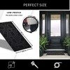 Evideco French Home Goods Outdoor Front Door Mat 30x18 Rubber Shoeprint - 3 of 4