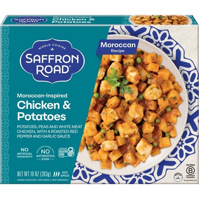 Saffron Road Gluten Free Frozen Moroccan Chicken - 10oz