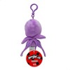 Miraculous Ladybug - Kwami Lifesize 5-inch Plush Clip-on Toy, Super Soft Collectible with Glitter Stitch Eyes and Color Matching Backpack Keychain - 2 of 4