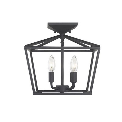 Savoy House Townsend 4 - Light Semi-Flush Mount in  Matte Black