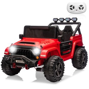 Jojoka 24V Ride on Toys for Big Kids, 2 Seater Ride on Car w/Remote Control, 4x4 Ride-on Truck with 4 Motors, 3 Speeds Adjustable - 1 of 4