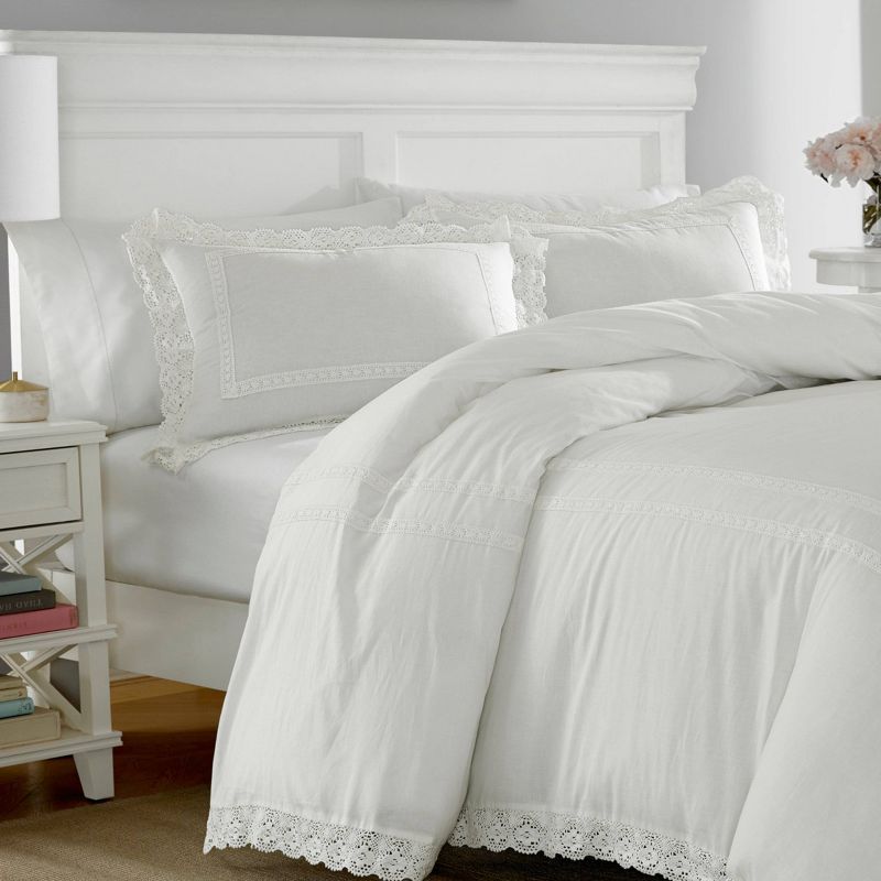 Annabella Comforter Set White - Laura Ashley, 5 of 8