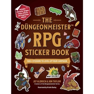 The Düngeonmeister RPG Sticker Book - by  Jef Aldrich & Jon Taylor (Paperback) - 1 of 1