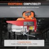 VEVOR Electric Hoist Manual Trolley, 1100 lbs/0.5 Ton Capacity for PA200 PA250 PA300 PA400 PA500, 2.36"-4.72" Adjustable Flange Width - 4 of 4
