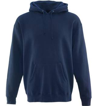 RefrigiWear Men's Heavy-Duty Fleece-Blend Hoodie Sweatshirt