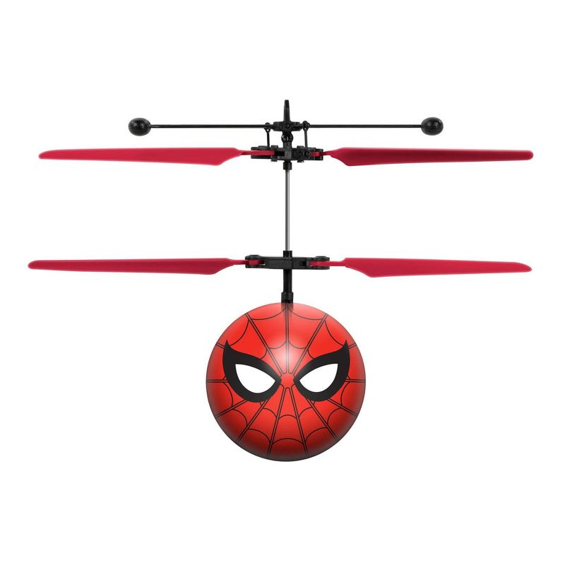 World Tech Toys Marvel Spider-Man IR UFO Ball Helicopter, 1 of 5